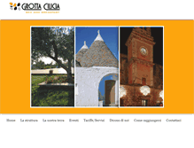 Tablet Screenshot of grottacilicia.it
